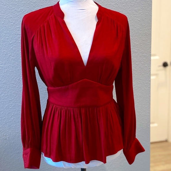 Banana Republic Tops - New Banana Republic Poplin Blouse NWOT